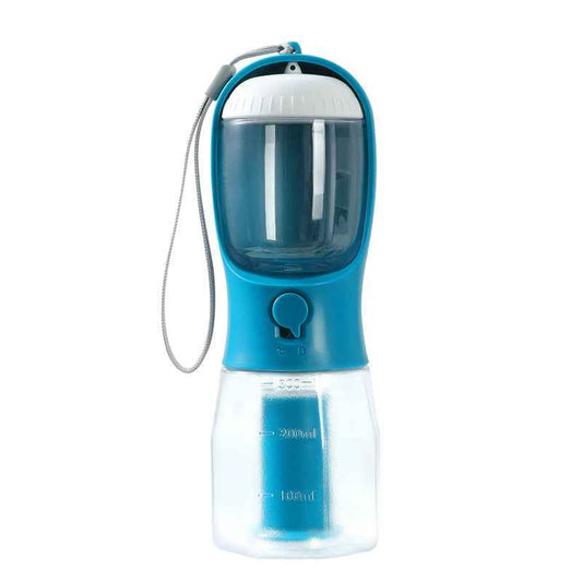 3-in-1 Portable Pet Water Bottle & Food Container