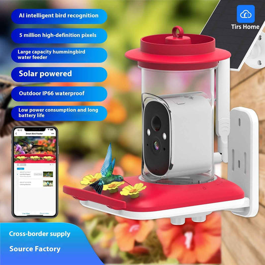 Smart Hummingbird Feeder with HD Camera – Outdoor