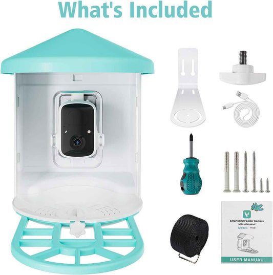 Smart Pet Feeder with Wireless Camera