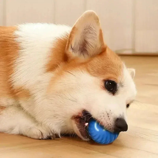 Smart Interactive Dog Ball Toys, Bouncing Rolling Gravity Ball for Pet Training, Plush Chew Toys for Puppy Small Large Dogs,