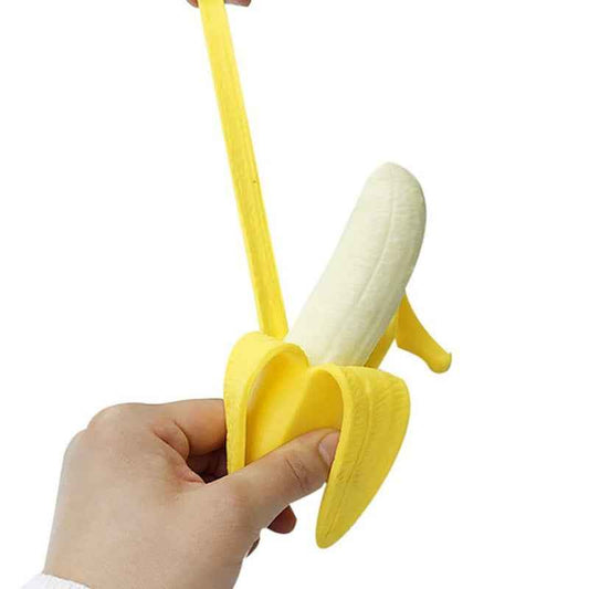 Squeaky Banana Chew Toy