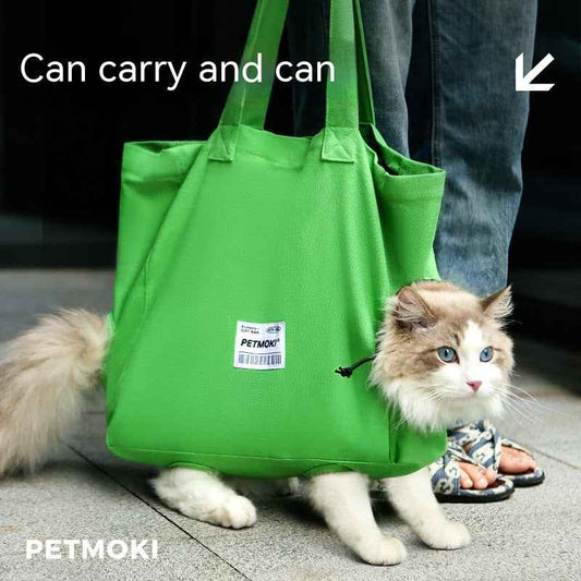 Breathable Canvas Pet Carrier Bag
