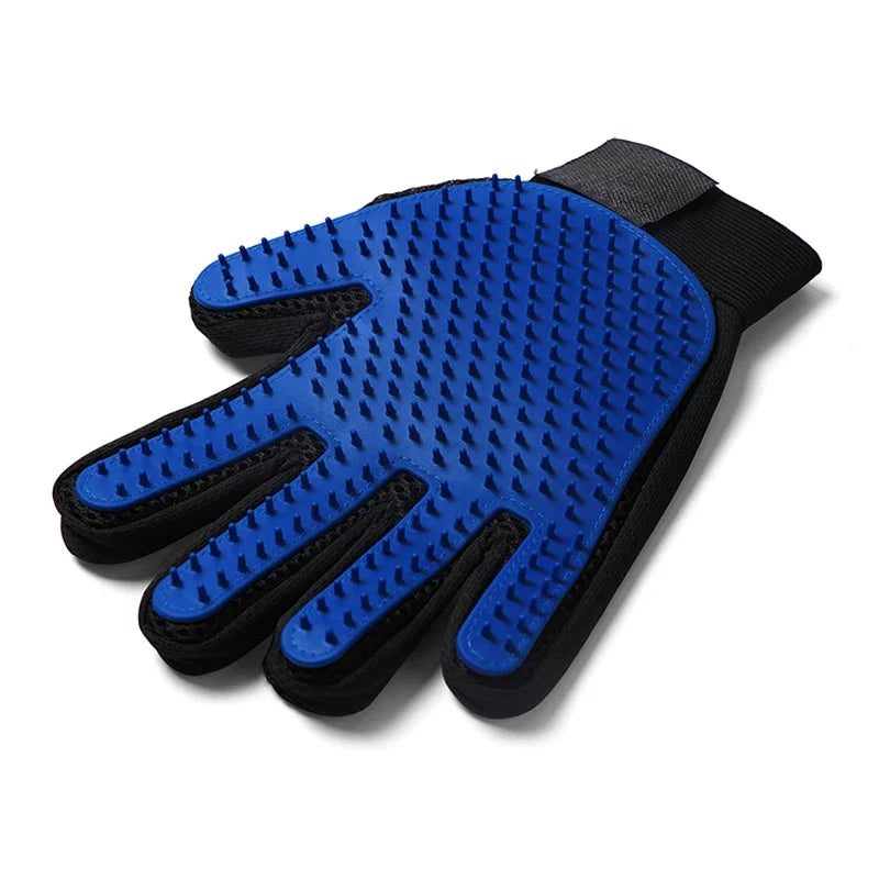 1/10 PCS Pet Silicone Grooming Gloves Effective Hair Remover Comb for Cats Dogs Bath Cleaning and Daily Shedding Control At Home