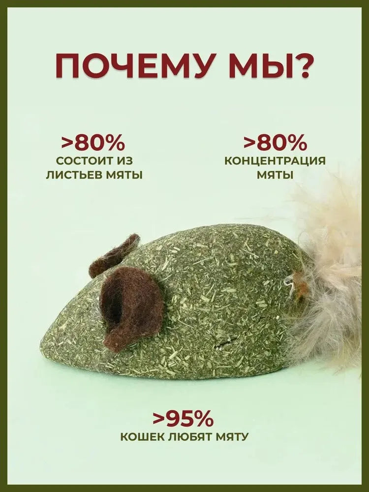 Cat Mint Ball Feather Catnip Ball Grape Catnip Teeth Grinding and Cleaning Pet Digestive Tools Cat Supplies Self Entertainment
