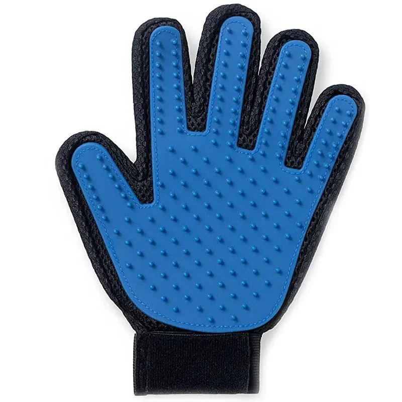 1/10 PCS Pet Silicone Grooming Gloves Effective Hair Remover Comb for Cats Dogs Bath Cleaning and Daily Shedding Control At Home