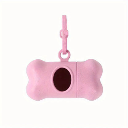 Pet Poop Bags Dispenser Walk-Dog Garbage Bag Box Pet Waste Disposal Holder Dispensers Poop Bags Set Trash Cleaning Supplies