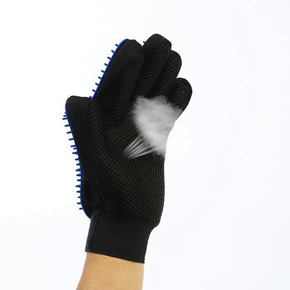 1/10 PCS Pet Silicone Grooming Gloves Effective Hair Remover Comb for Cats Dogs Bath Cleaning and Daily Shedding Control At Home