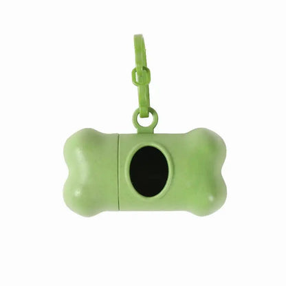 Pet Poop Bags Dispenser Walk-Dog Garbage Bag Box Pet Waste Disposal Holder Dispensers Poop Bags Set Trash Cleaning Supplies
