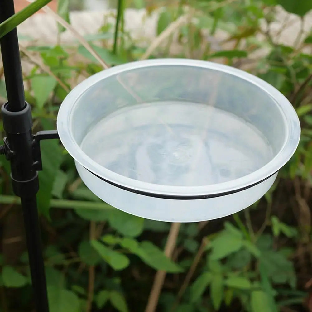 1pcs Bird Feeding Dish Tray Platform Feeder Bird Water Bowl Hanging Bird Bath Outdoor Outside Patio Parrot Tree Garden Courtyard