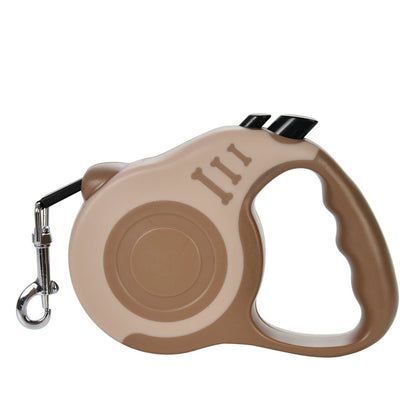 1pc/3pcs 3m 5m Dog Leash for Small Dogs Cat Automatic Retractable Nylon Lead Puppy Outdoor Travel Walking Hiking Traction Rope