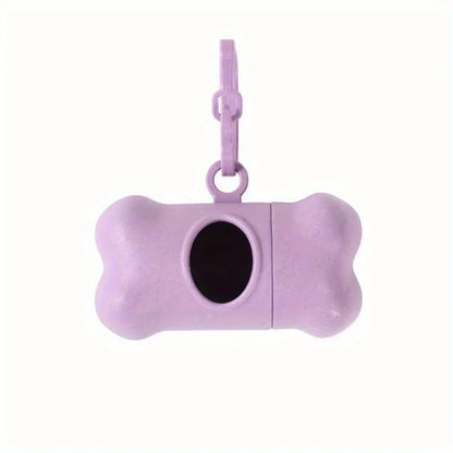 Pet Poop Bags Dispenser Walk-Dog Garbage Bag Box Pet Waste Disposal Holder Dispensers Poop Bags Set Trash Cleaning Supplies