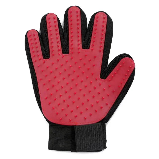 1/10 PCS Pet Silicone Grooming Gloves Effective Hair Remover Comb for Cats Dogs Bath Cleaning and Daily Shedding Control At Home