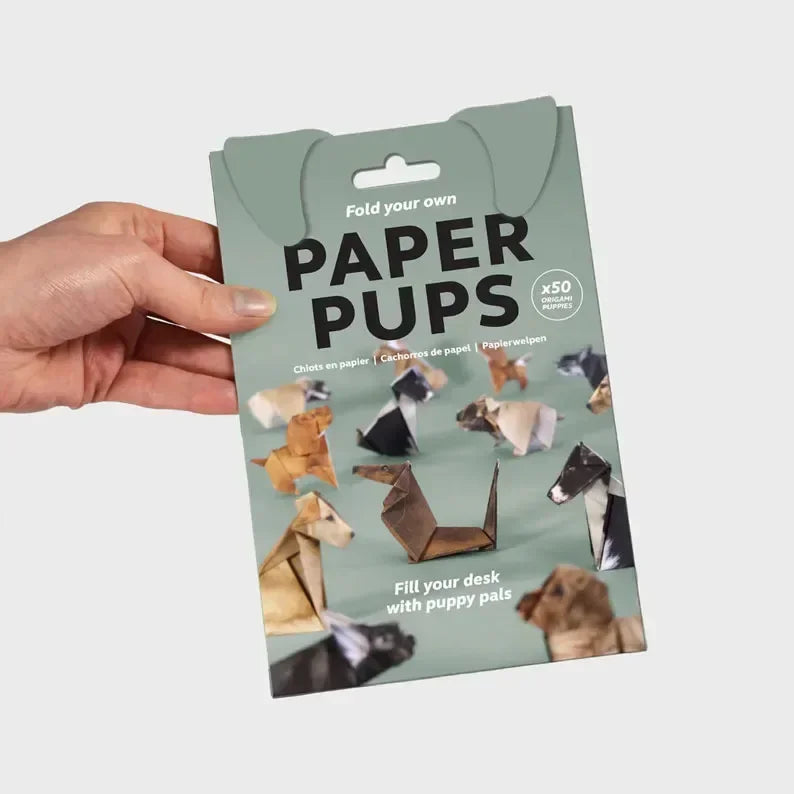 Creative DIY Paper Cats 50 Sheets DIY Origami Paper Handmade DIY Paper Cat Dog Dinosaur Fun Art Craft Folding Animal Folding Set