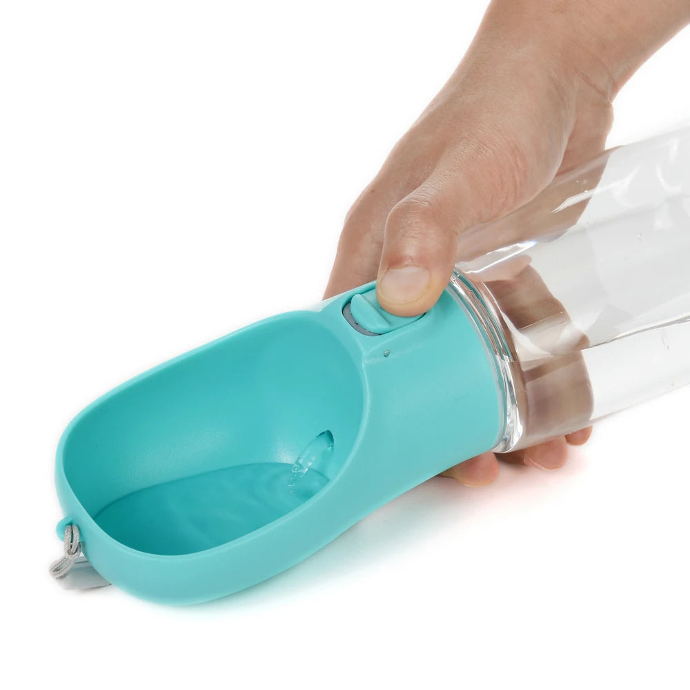 550ml Big Dog Water Bottle For Small Medium Dogs Cat Portable Outdoor Walking Puppy Pet Drinking Bowl Golden Retriever Supplies