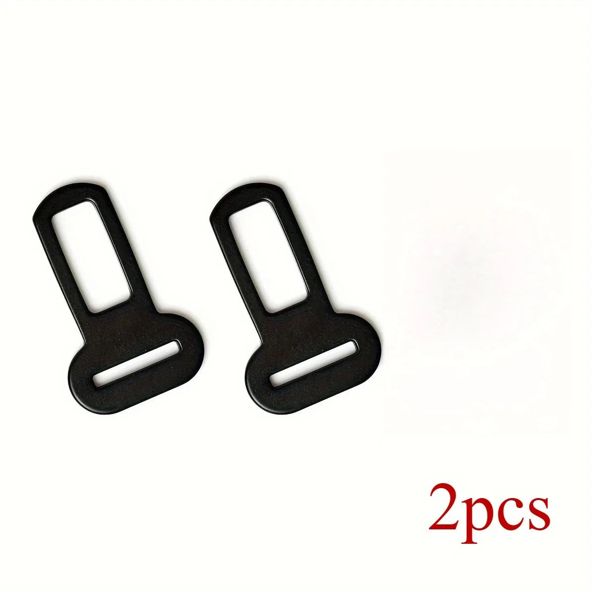 2/4 Pet Seat Belt Adapters - Car Metal Clips for Pet Leashes, Compatible with Truck & Car Seats
