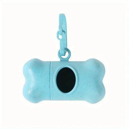 Pet Poop Bags Dispenser Walk-Dog Garbage Bag Box Pet Waste Disposal Holder Dispensers Poop Bags Set Trash Cleaning Supplies