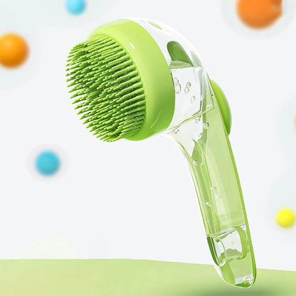 Pet Bath Brush for Small Dogs & Cats: Specialized Dog Washing Tool, Massage Scrub Brush - Pet Bathing Essential for