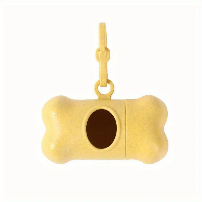 Pet Poop Bags Dispenser Walk-Dog Garbage Bag Box Pet Waste Disposal Holder Dispensers Poop Bags Set Trash Cleaning Supplies