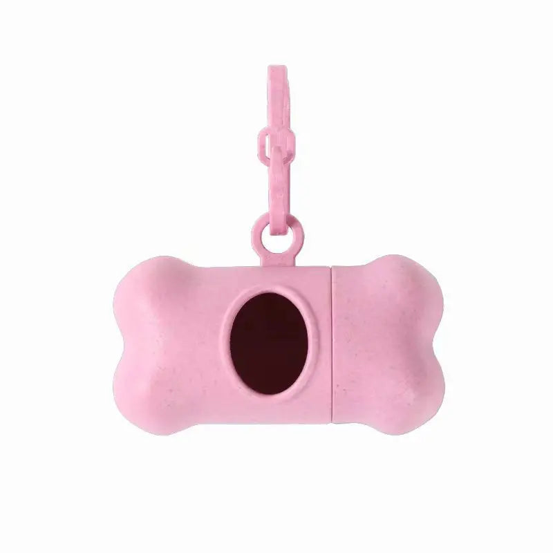 Pet Poop Bags Dispenser Walk-Dog Garbage Bag Box Pet Waste Disposal Holder Dispensers Poop Bags Set Trash Cleaning Supplies