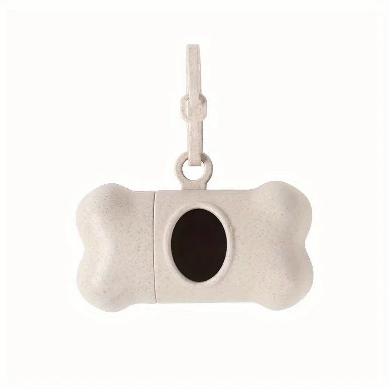 Pet Poop Bags Dispenser Walk-Dog Garbage Bag Box Pet Waste Disposal Holder Dispensers Poop Bags Set Trash Cleaning Supplies