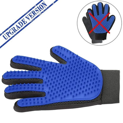 1/10 PCS Pet Silicone Grooming Gloves Effective Hair Remover Comb for Cats Dogs Bath Cleaning and Daily Shedding Control At Home