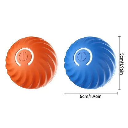 Smart Interactive Dog Ball Toys, Bouncing Rolling Gravity Ball for Pet Training, Plush Chew Toys for Puppy Small Large Dogs,
