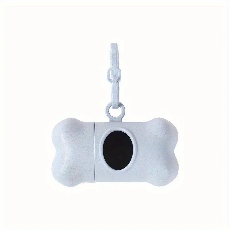 Pet Poop Bags Dispenser Walk-Dog Garbage Bag Box Pet Waste Disposal Holder Dispensers Poop Bags Set Trash Cleaning Supplies